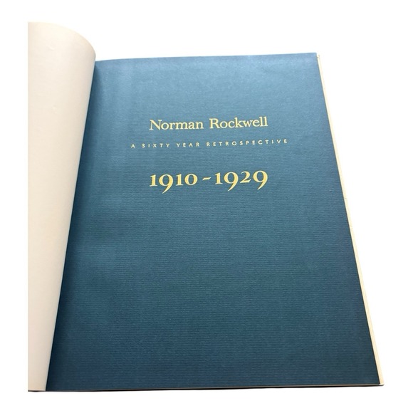 Norman Rockwell A Sixty Year Retrospective 1972 HC by Thomas Buechner - Picture 5 of 13